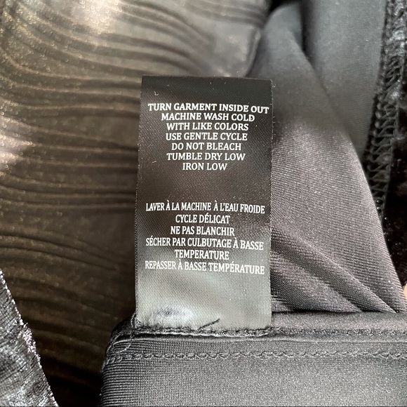 BlankNYC Lux Black Faux Fur Velvet Zip Jacket Shawl Collar Like Seal 🦭 Skin - Picture 8 of 11